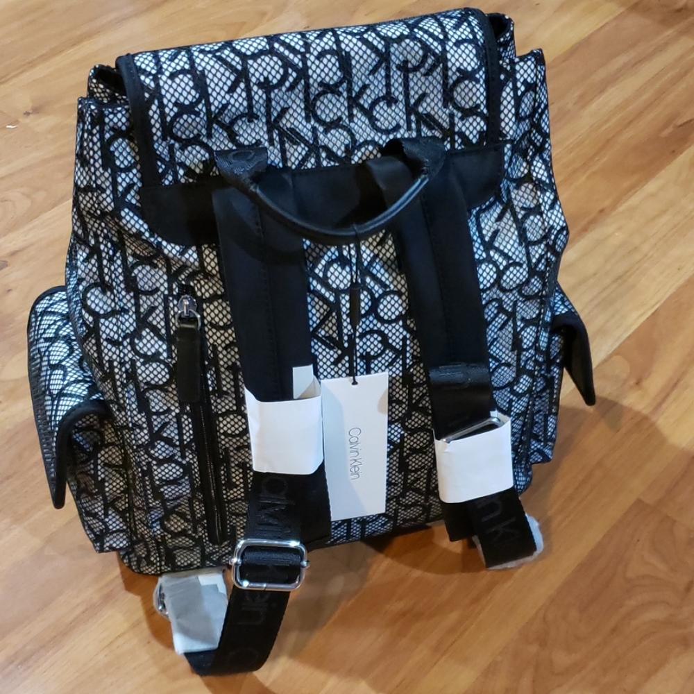 Calvin Klein Tali Nylon Mesh Backpack